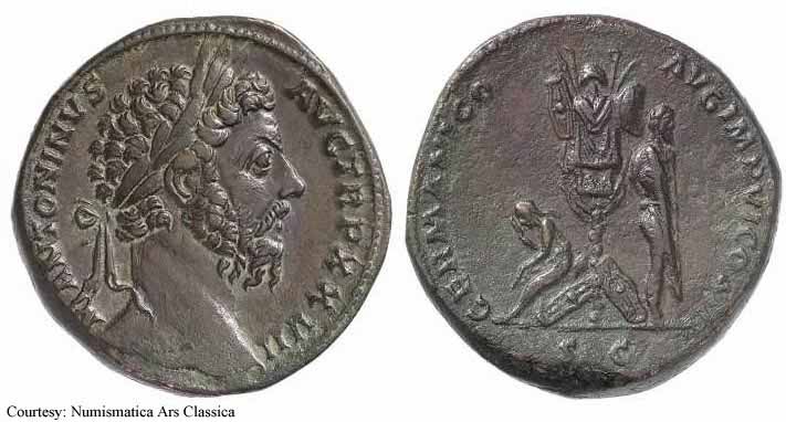 монета Древнего Рима