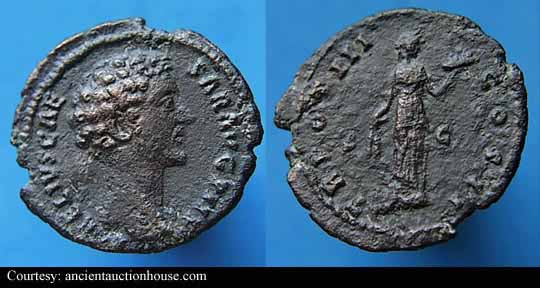 монета Древнего Рима