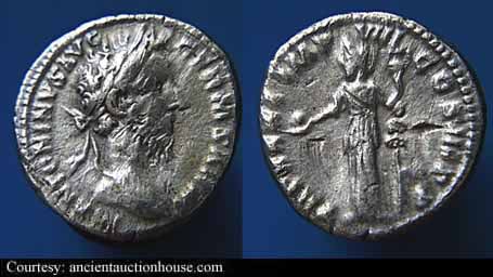 монета Древнего Рима