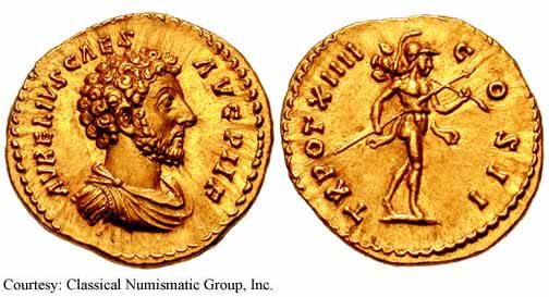 монета Древнего Рима