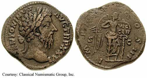 монета Древнего Рима