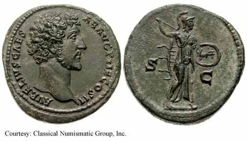 монета Древнего Рима