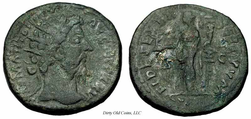 монета Древнего Рима