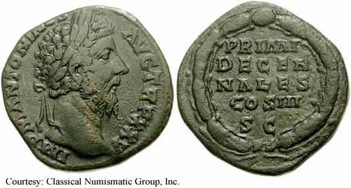 монета Древнего Рима