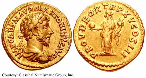 монета Древнего Рима