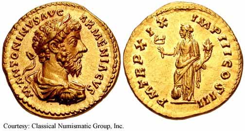 монета Древнего Рима