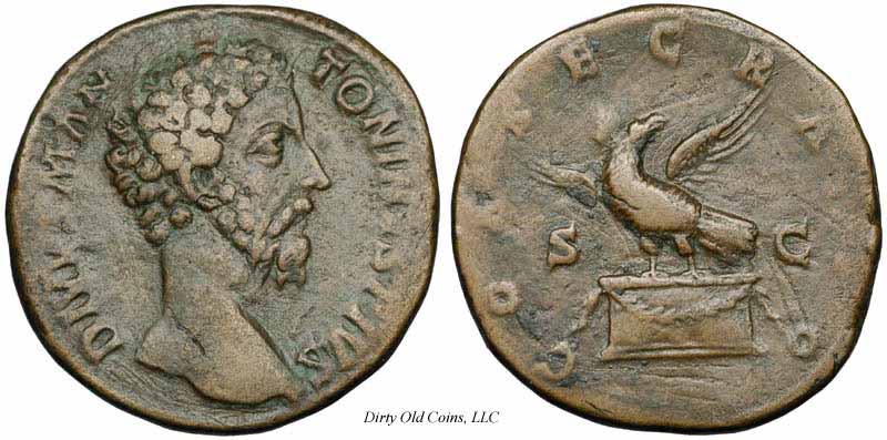 монета Древнего Рима