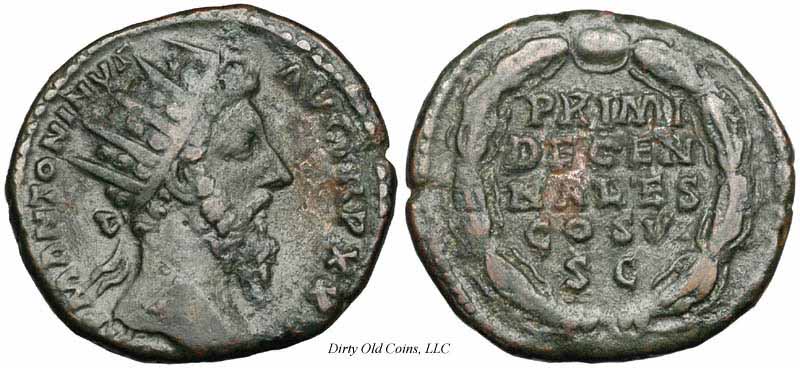 монета Древнего Рима