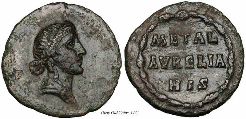 монета Древнего Рима