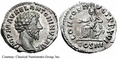 монета Древнего Рима