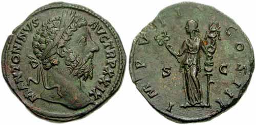 монета Древнего Рима