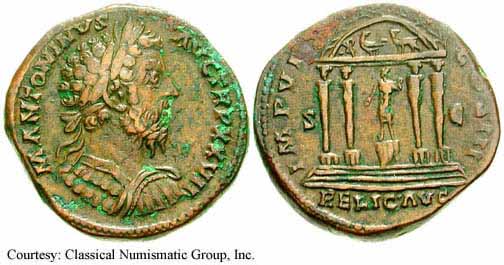 монета Древнего Рима