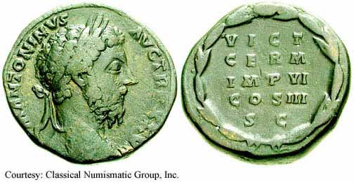 монета Древнего Рима