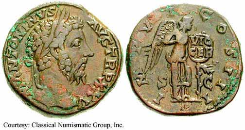 монета Древнего Рима