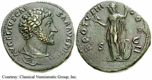 монета Древнего Рима