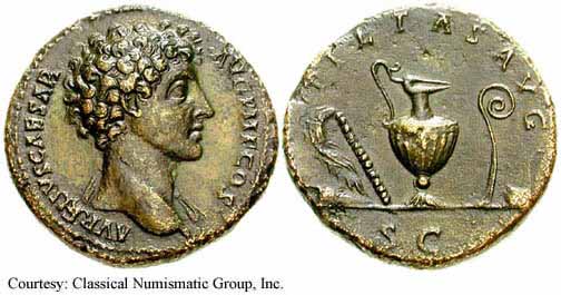 монета Древнего Рима