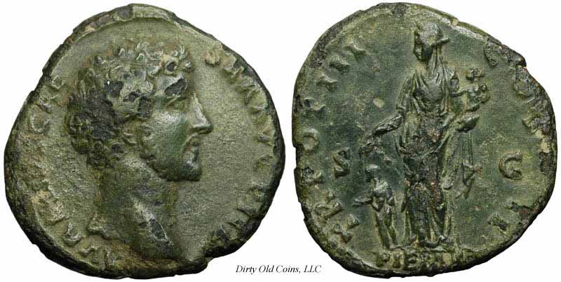 монета Древнего Рима