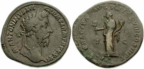 монета Древнего Рима