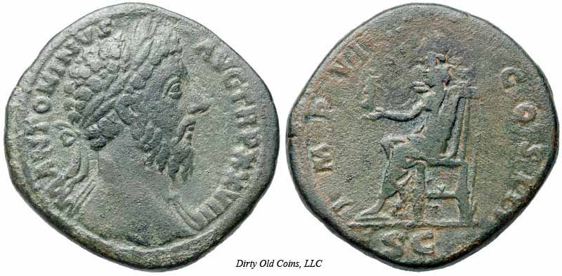 монета Древнего Рима