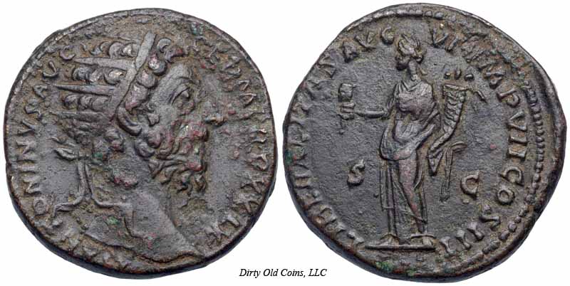 монета Древнего Рима