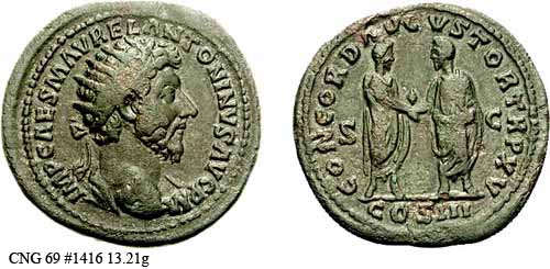 монета Древнего Рима