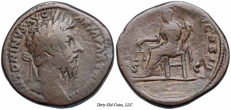 монета Древнего Рима