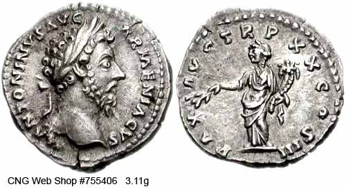 монета Древнего Рима