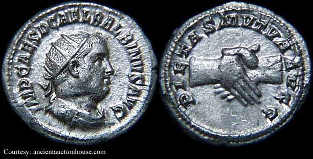 монета Древнего Рима