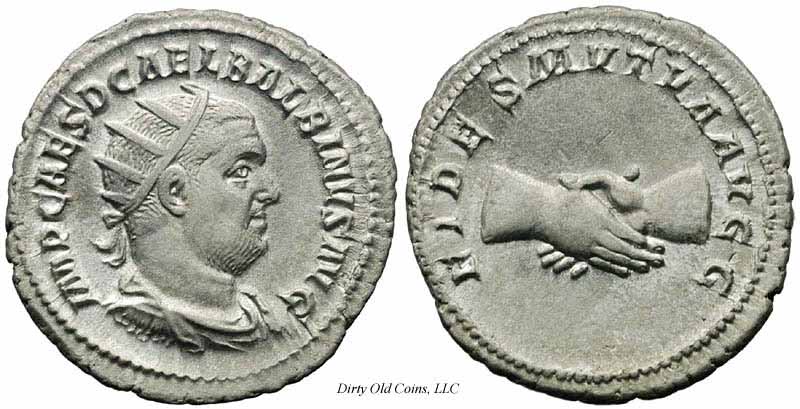 монета Древнего Рима