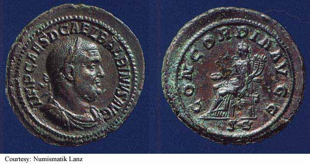 монета Древнего Рима