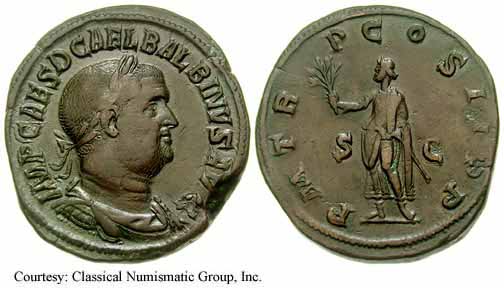 монета Древнего Рима