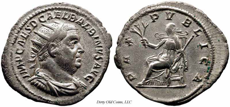 монета Древнего Рима