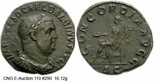 монета Древнего Рима