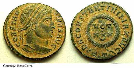 монета Древнего Рима