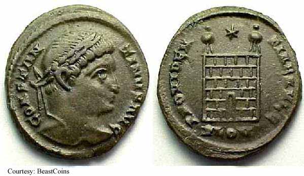 монета Древнего Рима