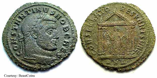 монета Древнего Рима