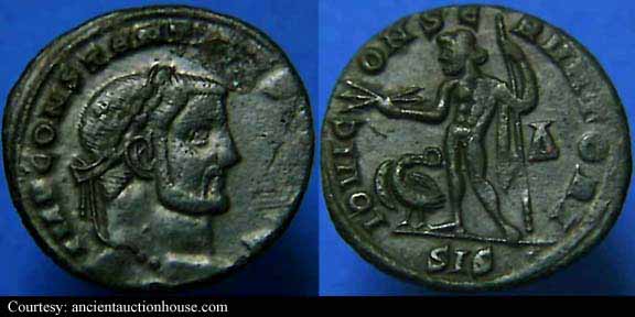 монета Древнего Рима