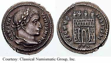 монета Древнего Рима