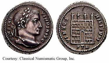 монета Древнего Рима