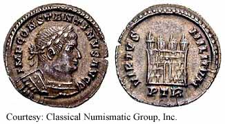 монета Древнего Рима