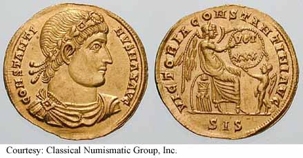 монета Древнего Рима