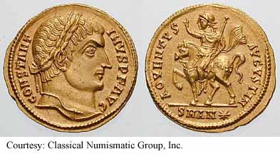 монета Древнего Рима