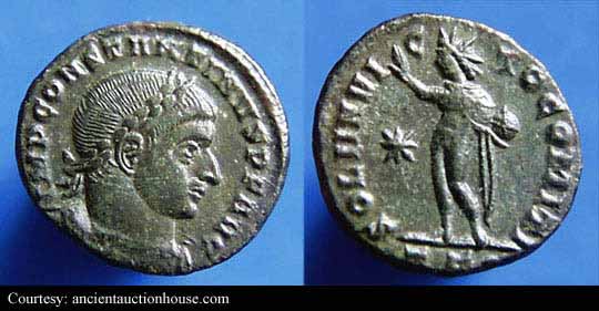 монета Древнего Рима