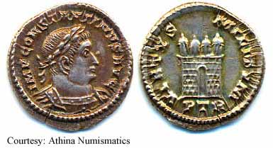 монета Древнего Рима