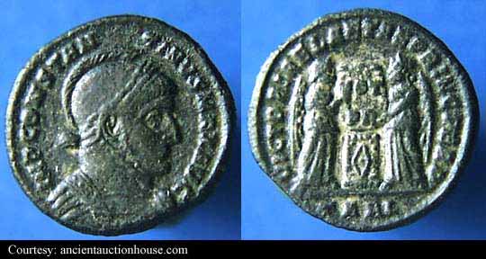 монета Древнего Рима