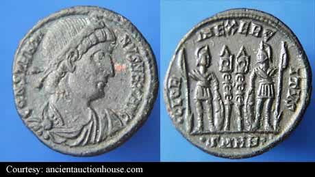 монета Древнего Рима