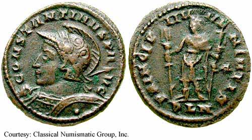 монета Древнего Рима