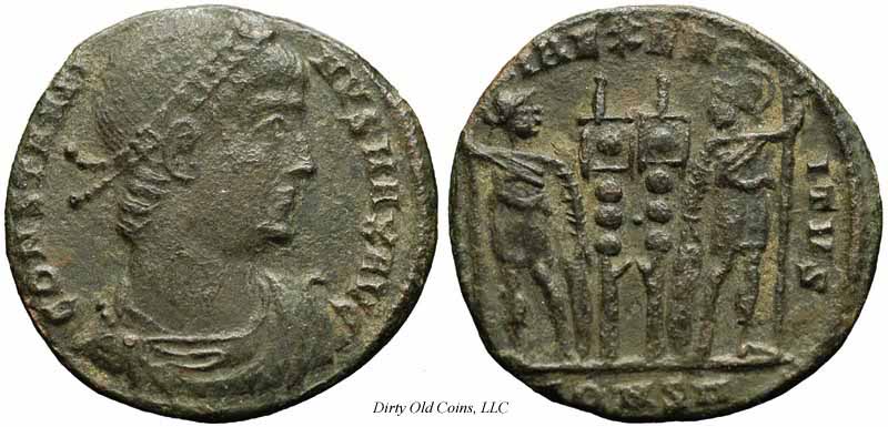 монета Древнего Рима