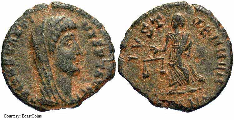 монета Древнего Рима