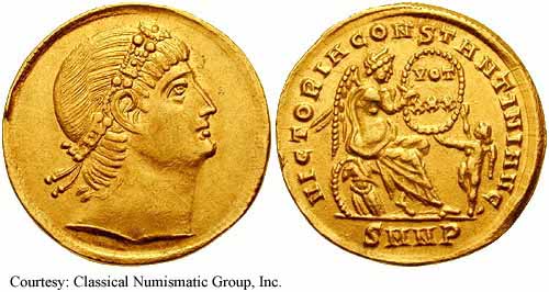 монета Древнего Рима